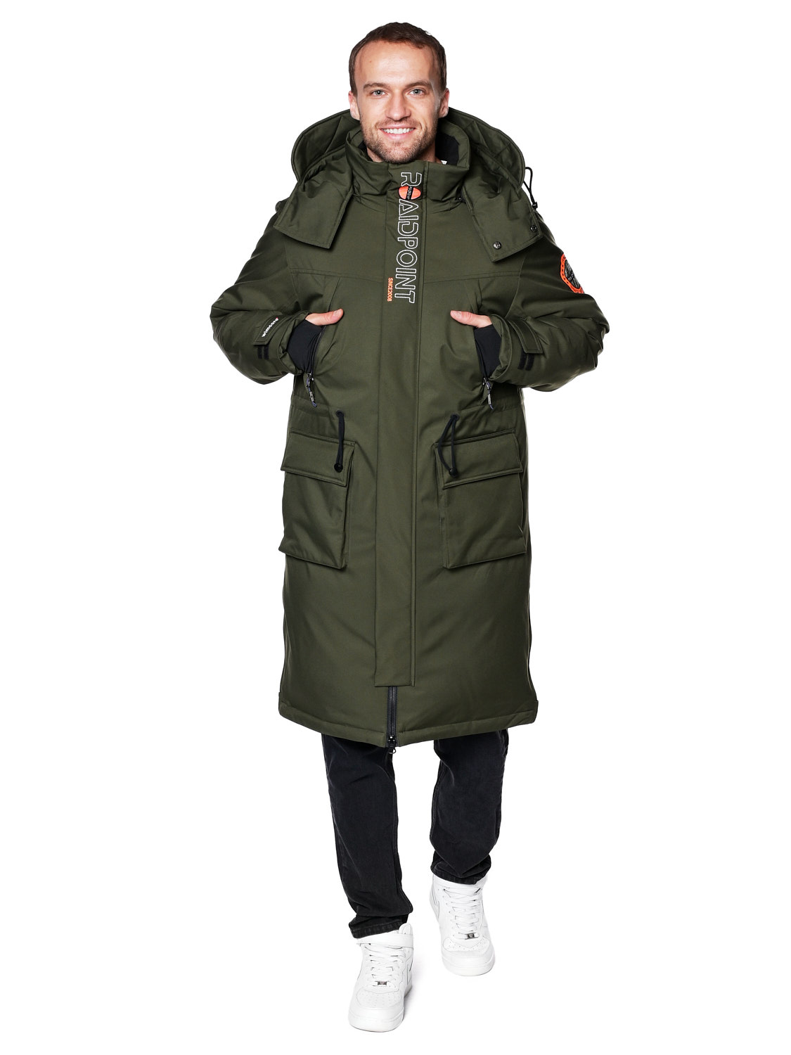 Пальто A-8911 Хаки