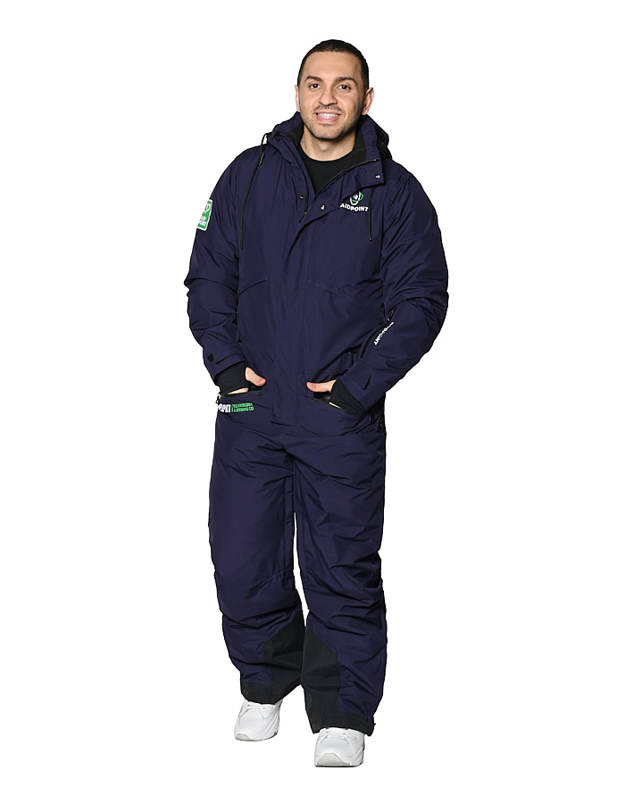 Комбинезон AA-0260 Темно-фиолетовый