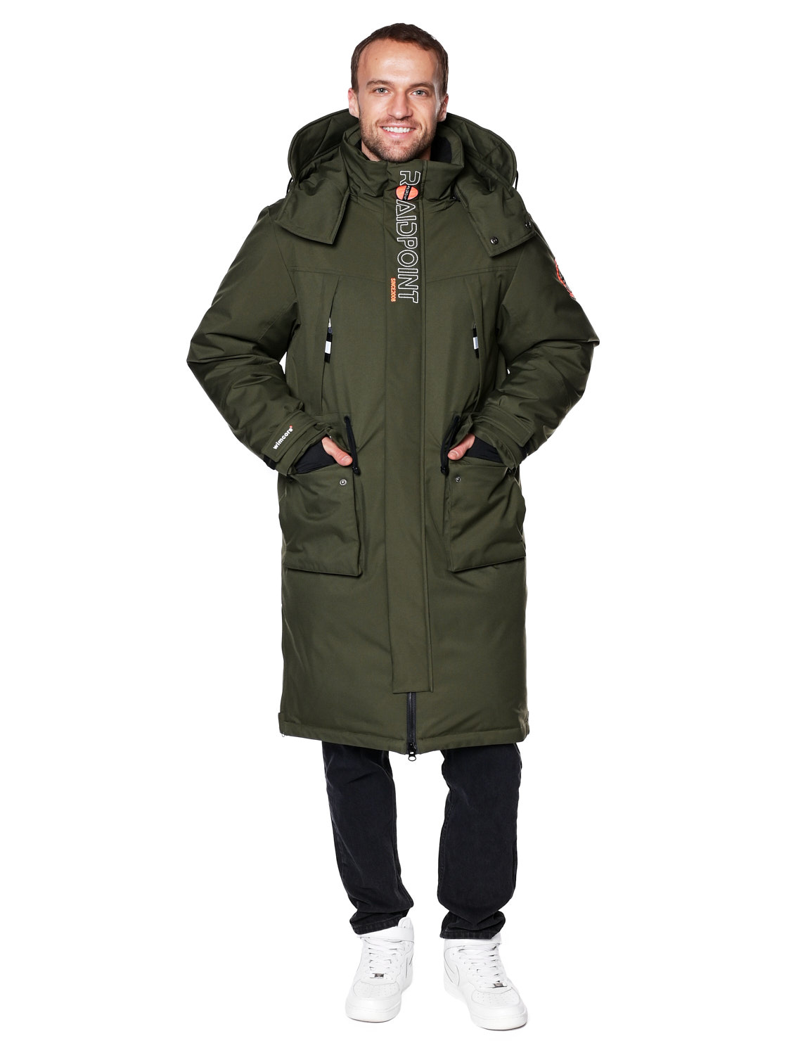 Пальто A-8911 Хаки