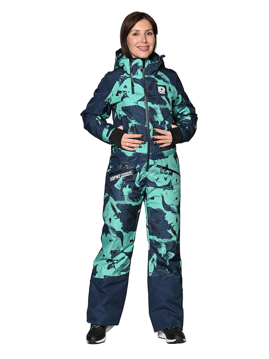 Комбинезон B-9069 Бирюзовый